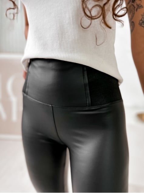 LEGGINSY MENES CZARNE