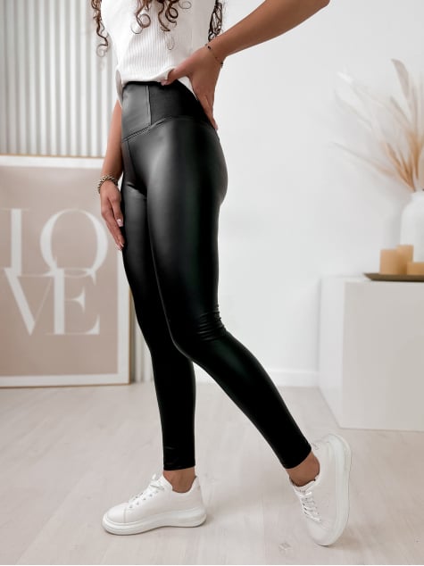 LEGGINSY MENES CZARNE