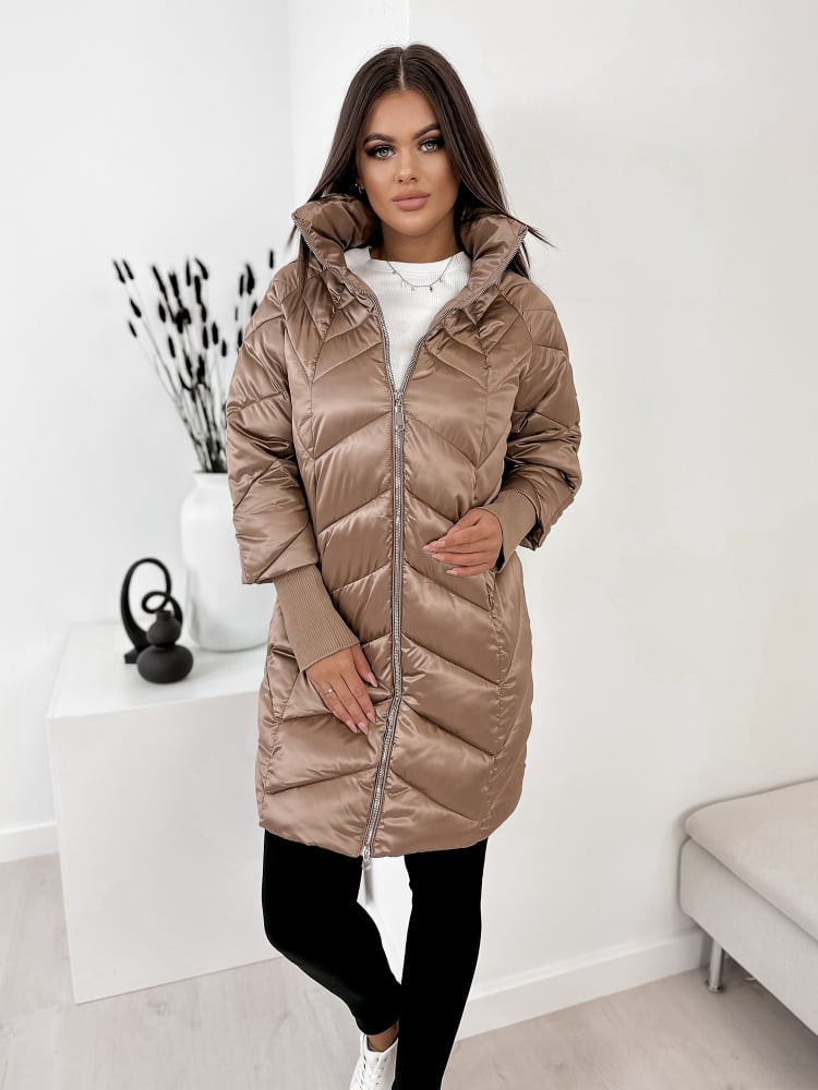 KURTKA GARI BRĄZOWA