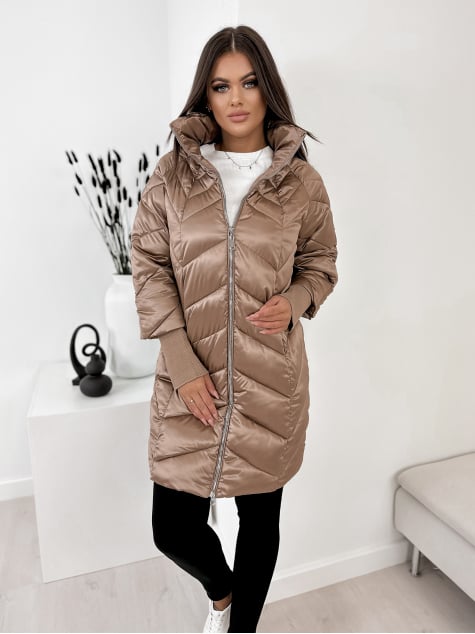 KURTKA GARI BRĄZOWA
