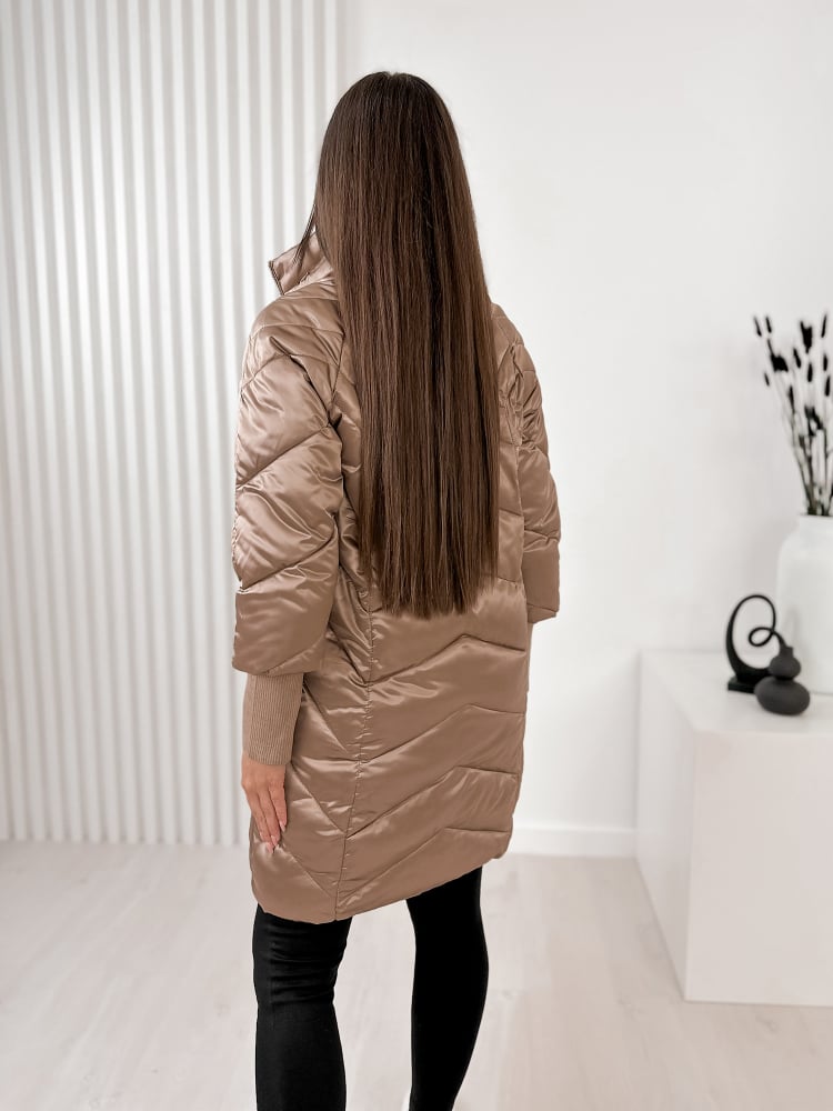 KURTKA GARI BRĄZOWA