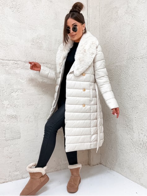 KURTKA 2W1 ASTORIO ECRU