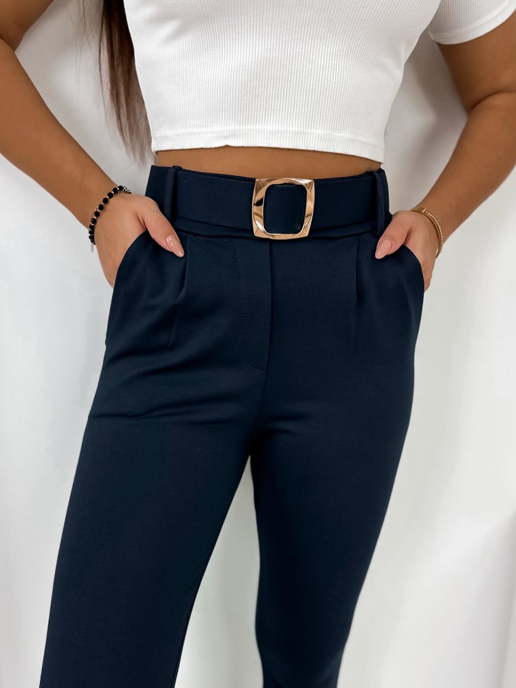 SPODNIE SERVIN GRANATOWE