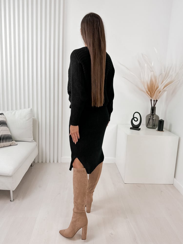 KOMPLET CELEBI CZARNY