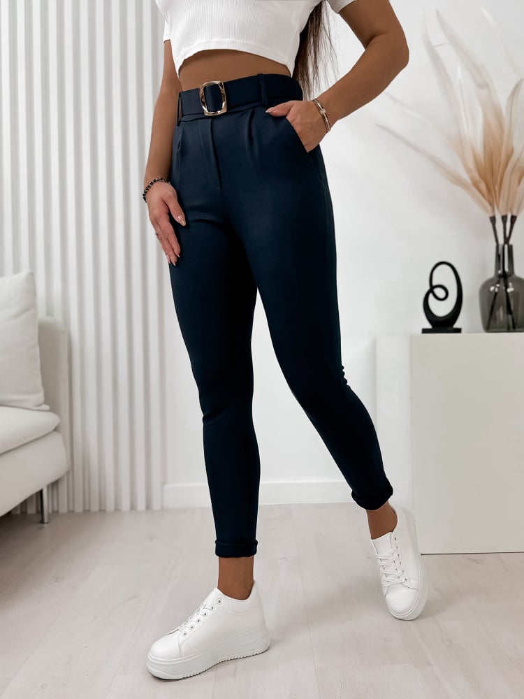 SPODNIE SERVIN GRANATOWE