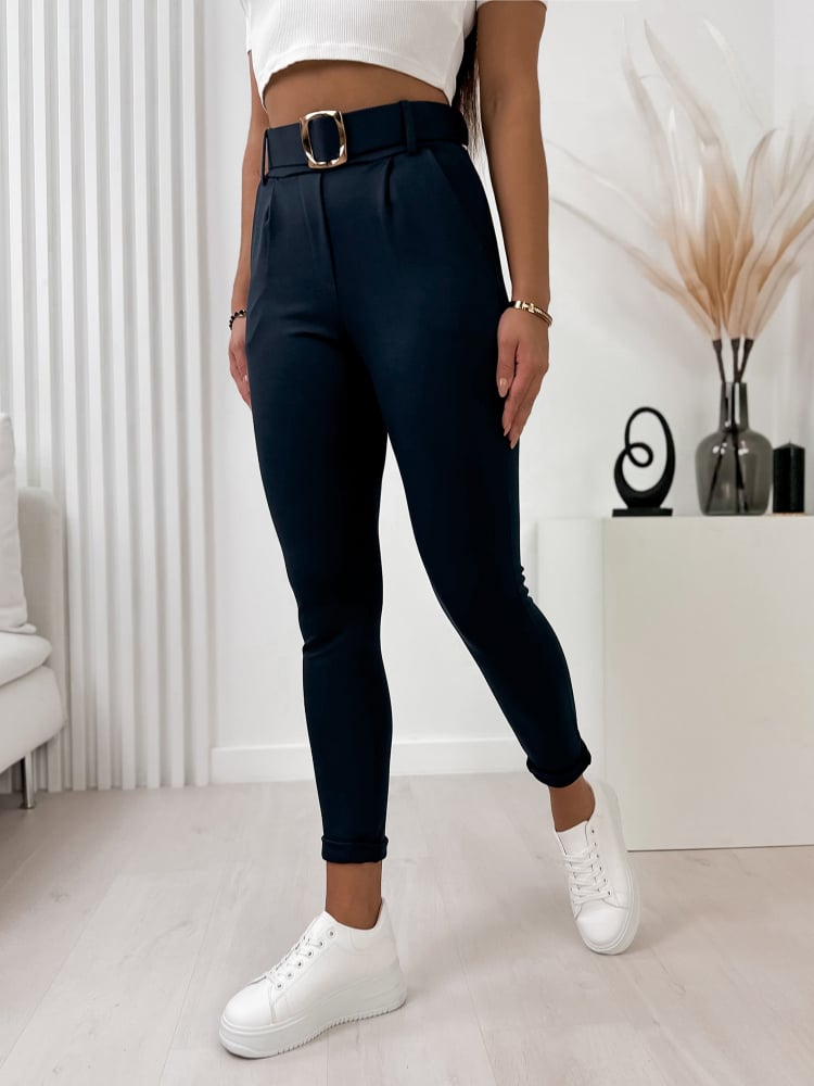 SPODNIE SERVIN GRANATOWE