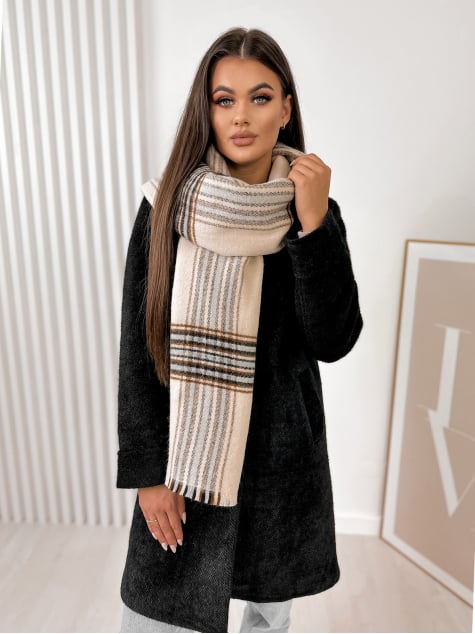 SZAL SILKIFY BEŻOWA