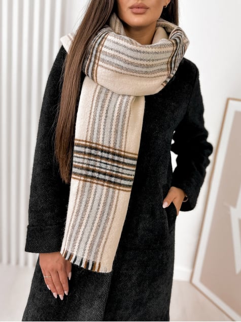 SZAL SILKIFY BEŻOWA