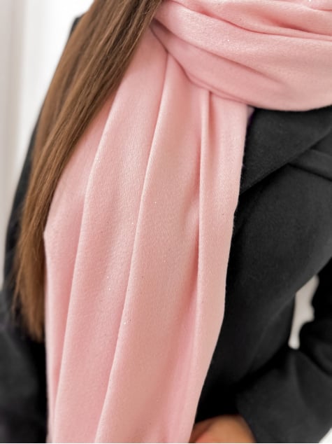 SZAL VELEVA RÓŻOWY