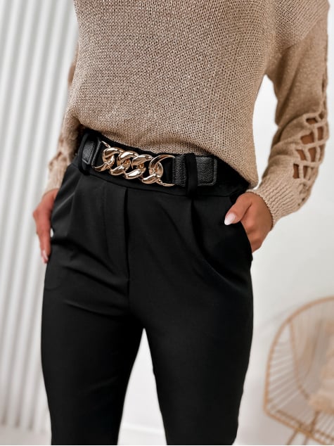 SPODNIE PERSEFONA CZARNE