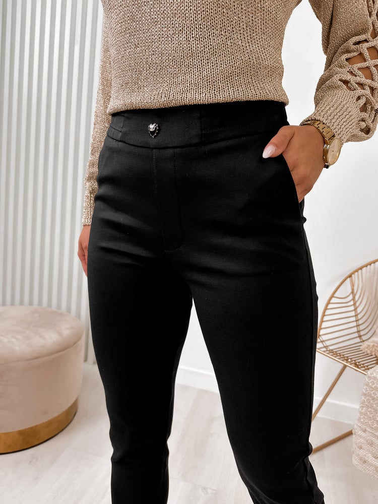 SPODNIE SHIVA CZARNE SPODNIE SHIVA CZARNE