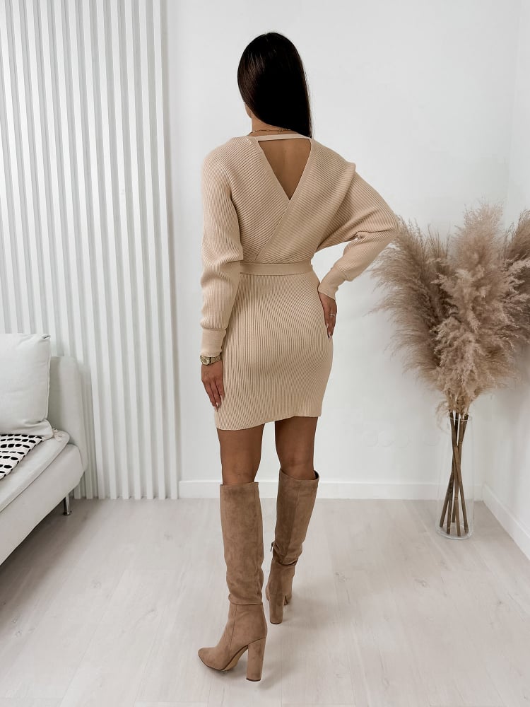 SUKIENKA SLUGMA BEŻOWA