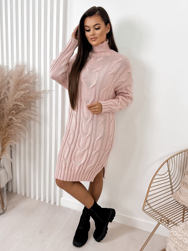 SUKIENKA SAWK PUDROWY RÓŻ