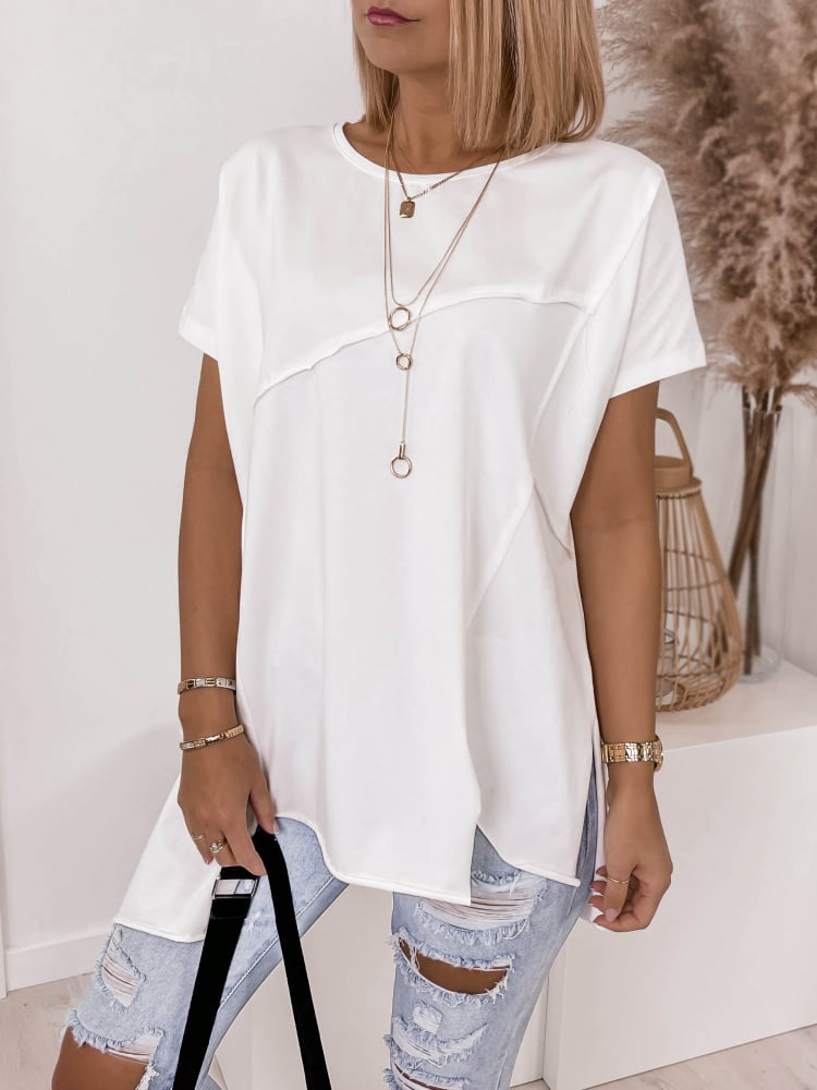 BLUZKA OLTAVIA BIAŁA