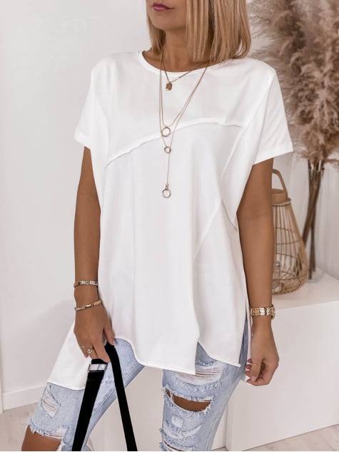 BLUZKA OLTAVIA BIAŁA