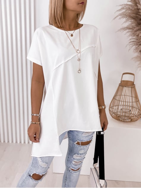 BLUZKA OLTAVIA BIAŁA