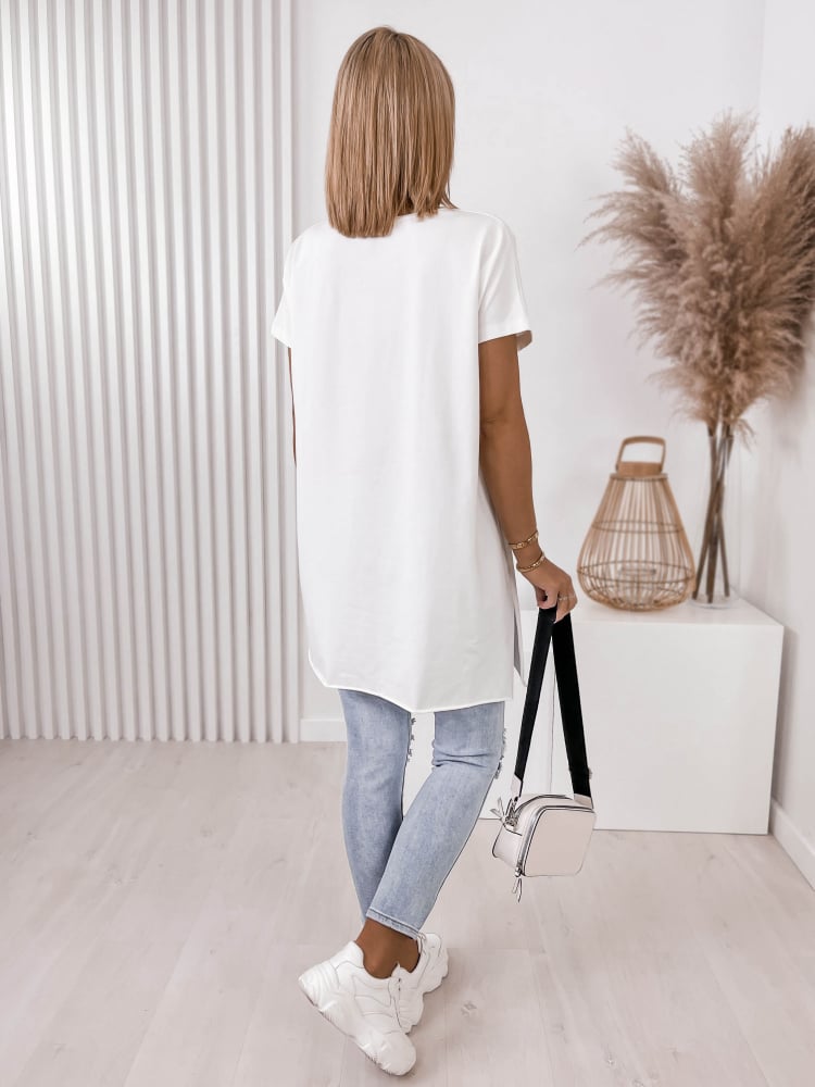 BLUZKA OLTAVIA BIAŁA