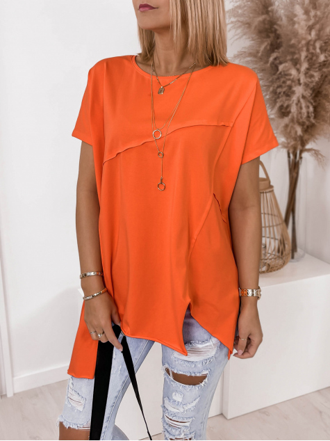 BLUZKA OLTAVIA POMARAŃCZOWA