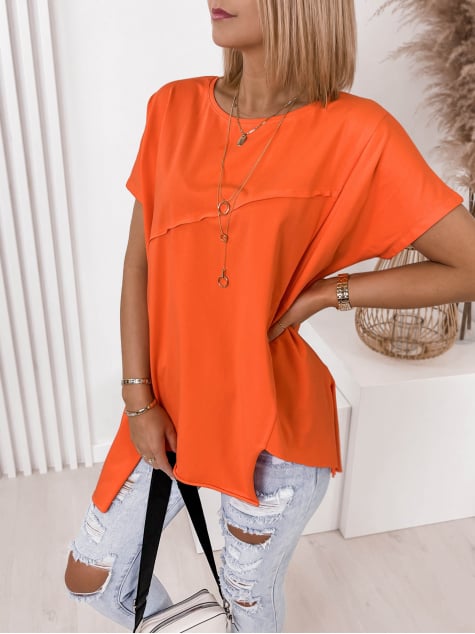 BLUZKA OLTAVIA POMARAŃCZOWA