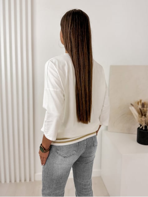 BLUZKA PAWMO ECRU