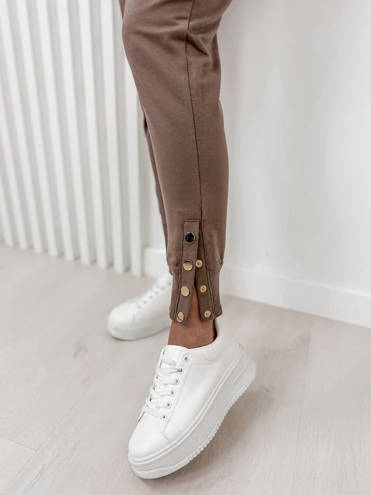 SPODNIE ZERIA BRĄZOWE SPODNIE ZERIA BRĄZOWE