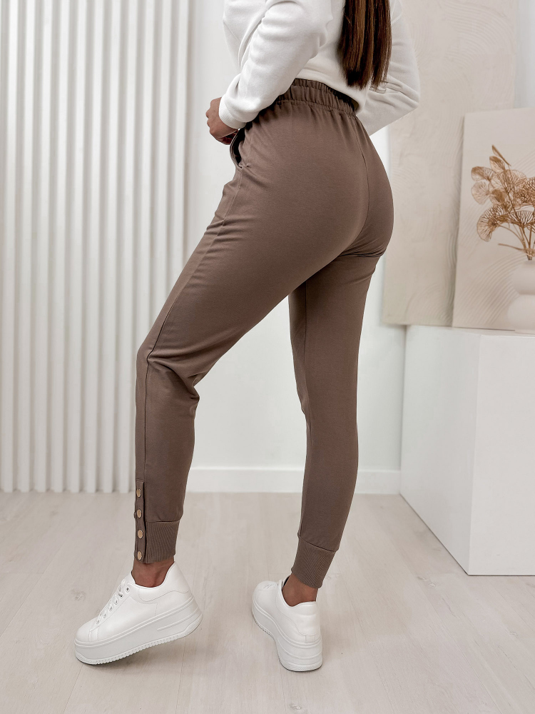 SPODNIE ZERIA BRĄZOWE SPODNIE ZERIA BRĄZOWE