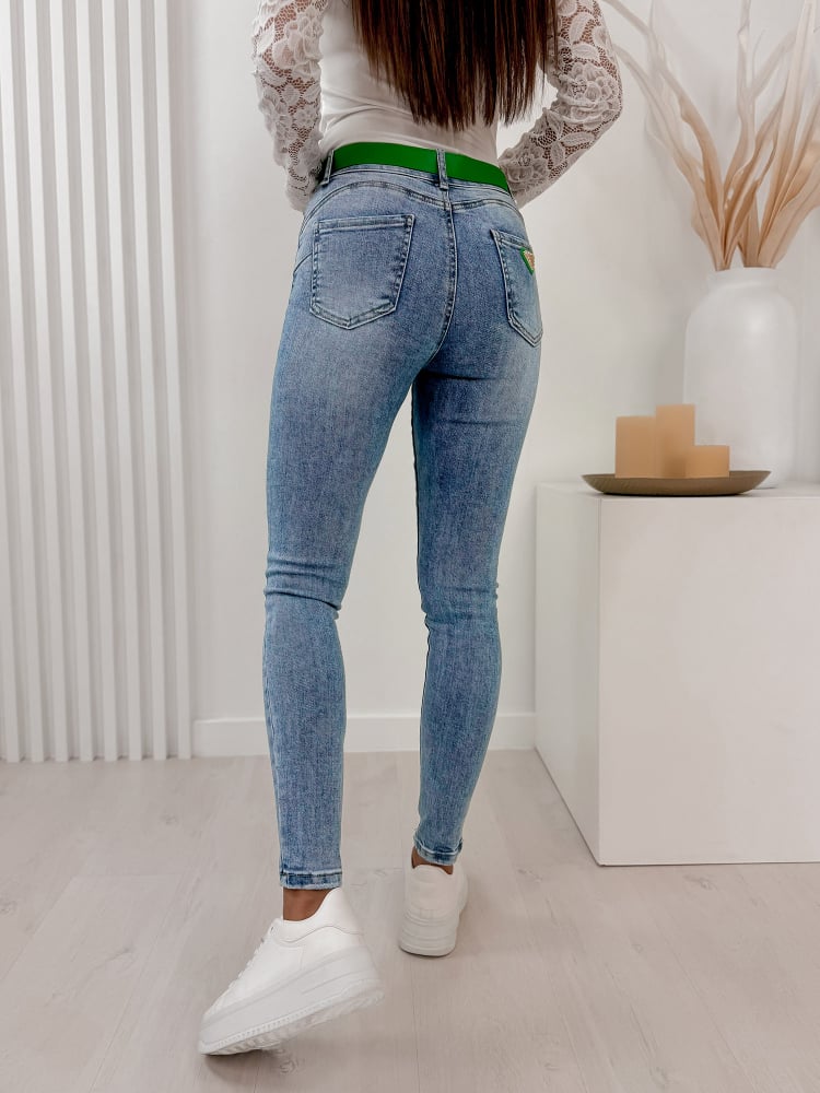 SPODNIE STING JEANSOWE