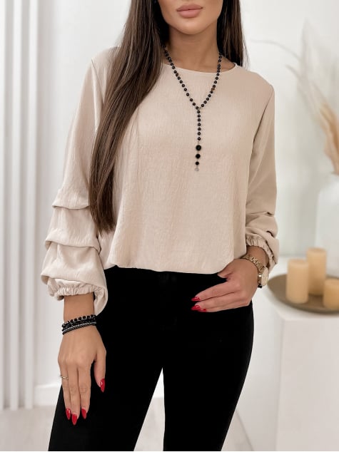 BLUZKA SUE BEŻOWA