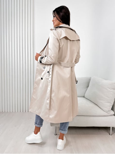 PŁASZCZ BASHO BEŻOWY