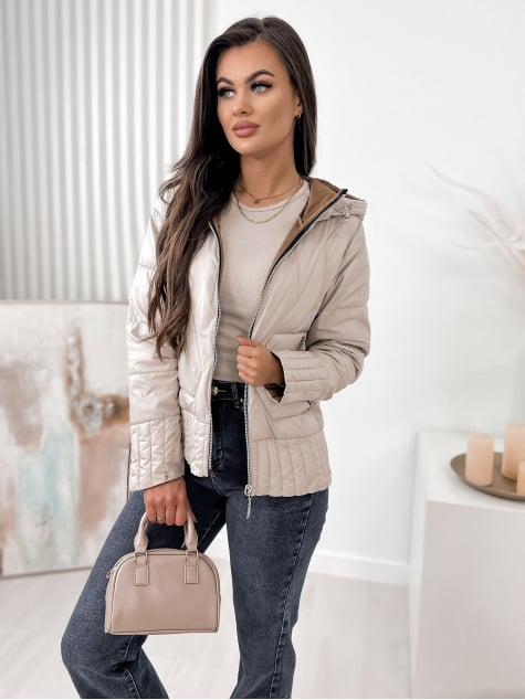 KURTKA MADELEIN BEŻOWA