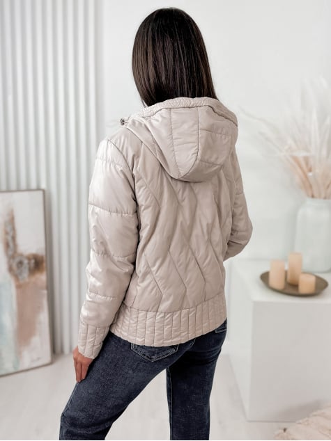 KURTKA MADELEIN BEŻOWA