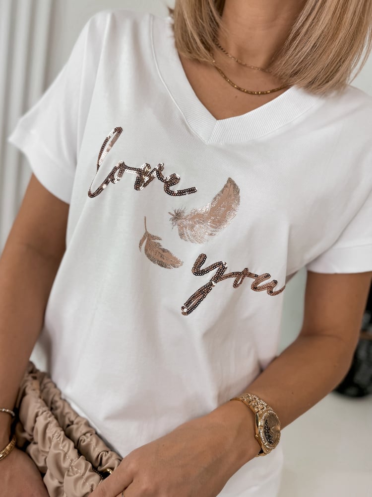 BLUZKA MATHILDE BIAŁA