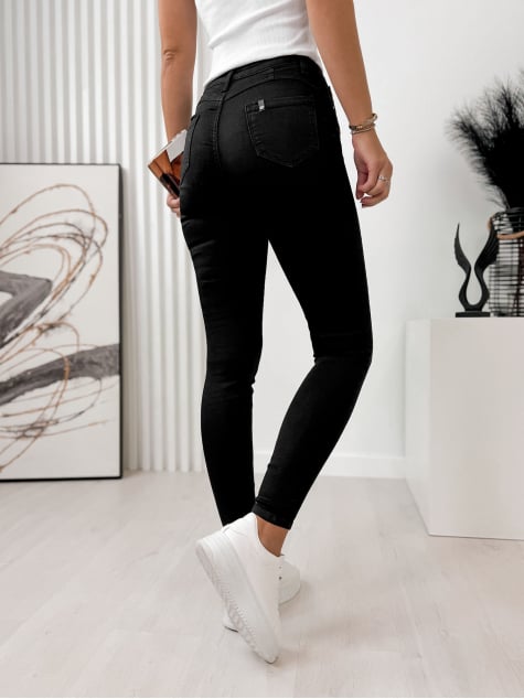 SPODNIE LATES CZARNE