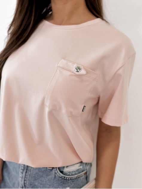 BLUZKA VICTOIRE PUDROWY RÓŻ