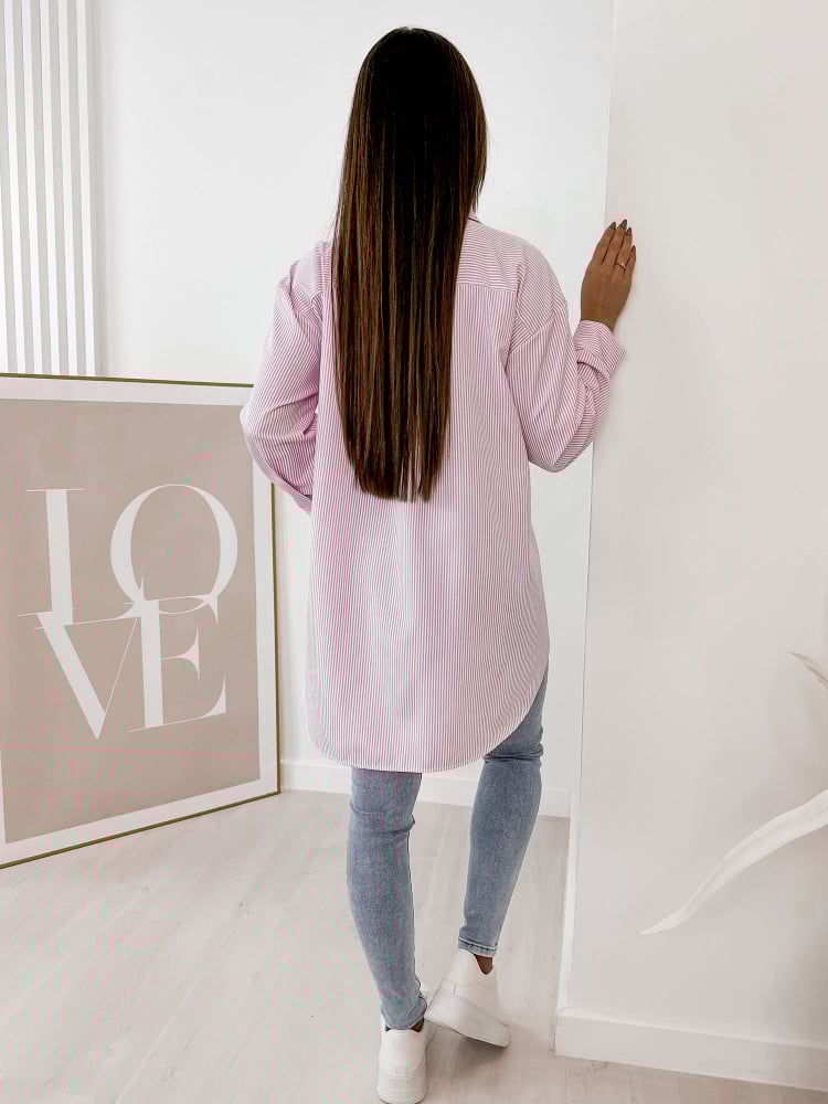 KOSZULA LUGAR RÓŻOWA