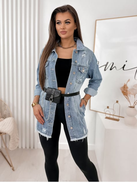 KURTKA INES JEANSOWA