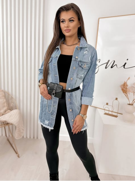 KURTKA INES JEANSOWA