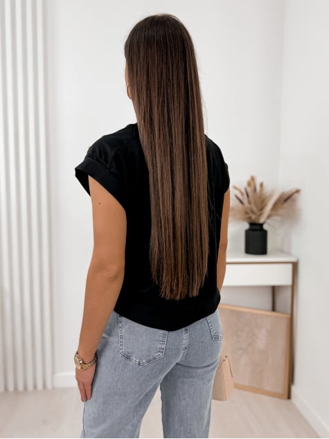 BLUZKA GABRIELLE CZARNA