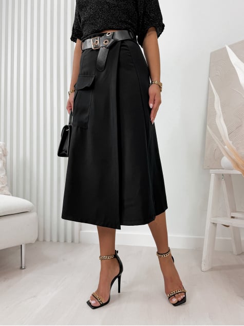 SPÓDNICA ELISABETH CZARNA