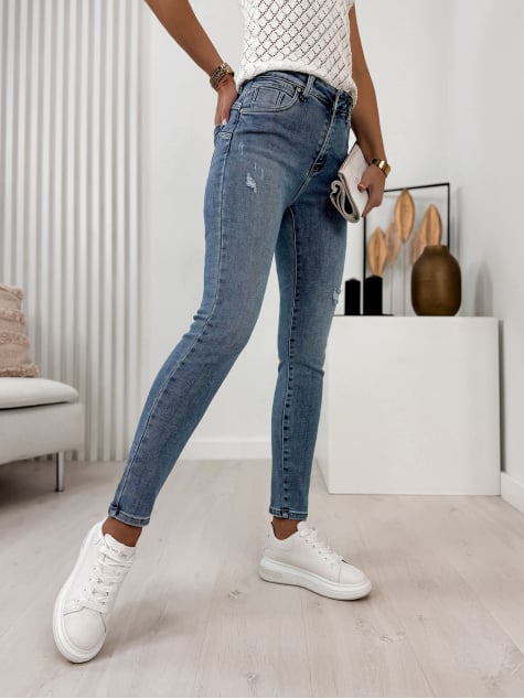 SPODNIE YOH JEANSOWE