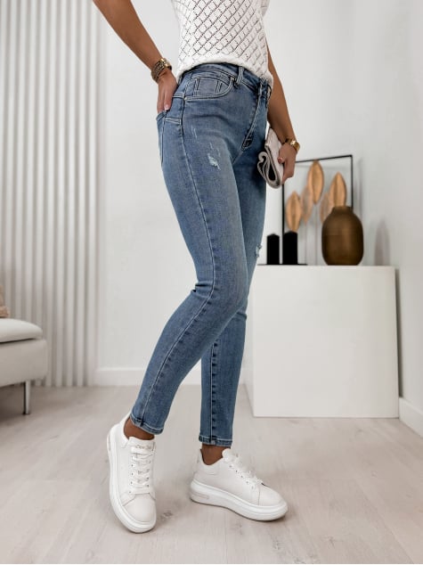 SPODNIE YOH JEANSOWE