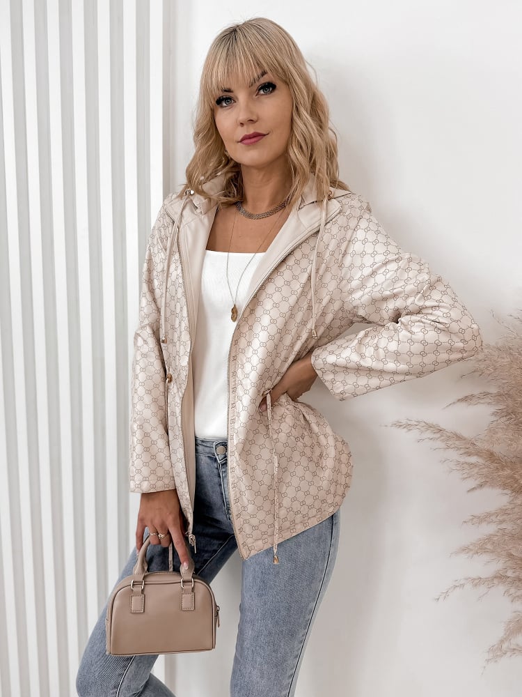 KURTKA DWUSTRONNA DYLAN BEŻOWA