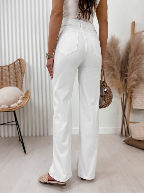 SPODNIE PALADYN BIAŁE