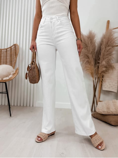 SPODNIE PALADYN BIAŁE