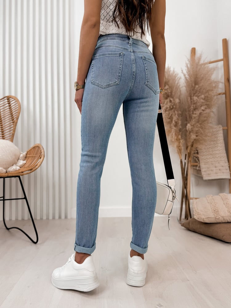 SPODNIE WARIOR  JEANSOWE