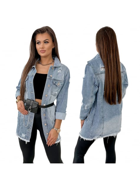 KURTKA INES JEANSOWA