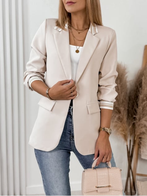 ŻAKIET ERASER BEŻOWY