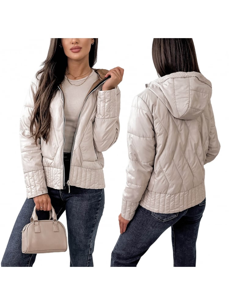 KURTKA MADELEIN BEŻOWA