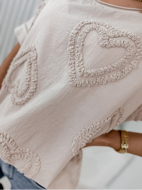 BLUZKA DENKI BEŻOWA