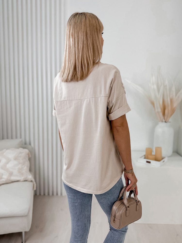 BLUZKA DENKI BEŻOWA